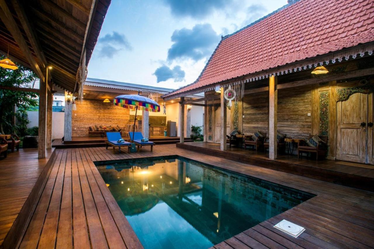 Canggu Paradise:Private House/Room Apple Near Pool Ngoại thất bức ảnh