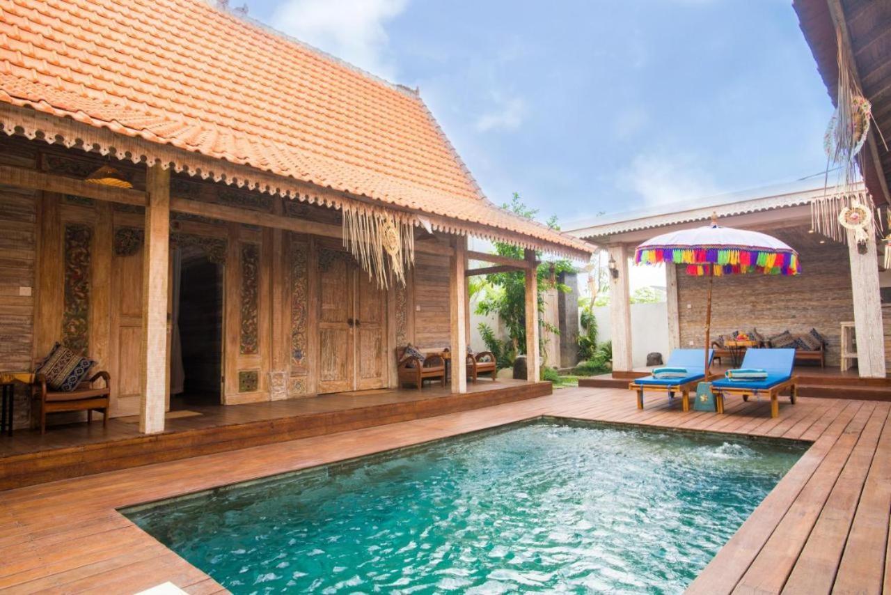 Canggu Paradise:Private House/Room Apple Near Pool Ngoại thất bức ảnh