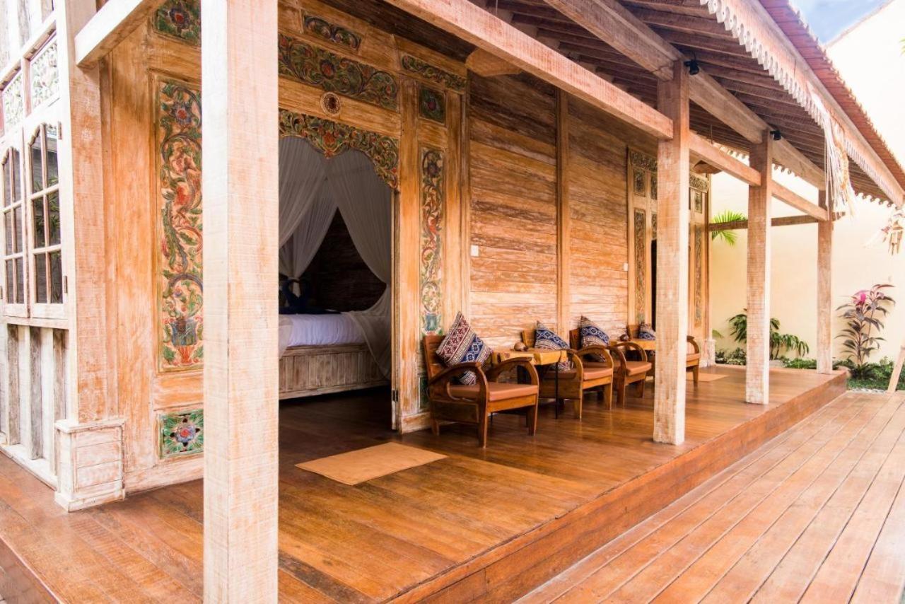 Canggu Paradise:Private House/Room Apple Near Pool Ngoại thất bức ảnh